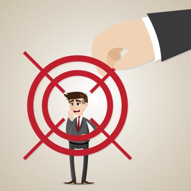 karikatür işadamı kilit hedef tarih tarafından icra