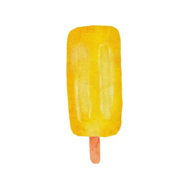 suluboya yaz dondurması çizimi