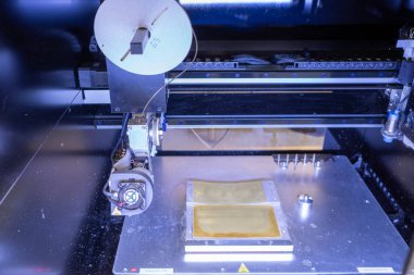 3D yazıcının içinde