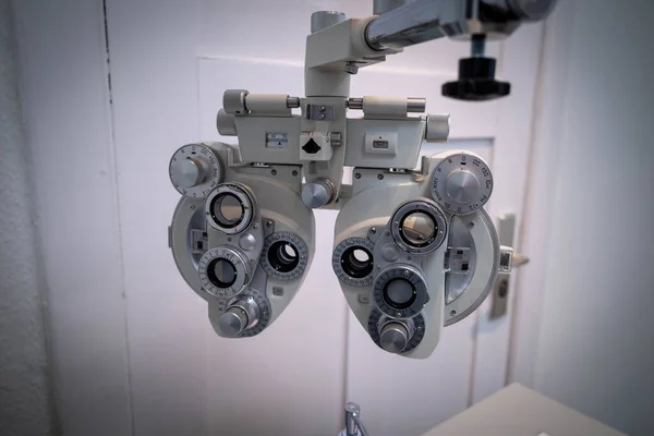 Apparatus Lens Determination Available Optician — Stock Photo, Image