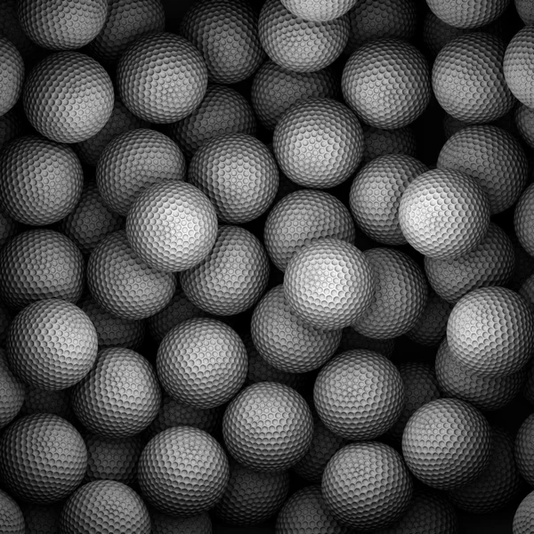 Un sacco di palline da golf Foto Stock Royalty Free