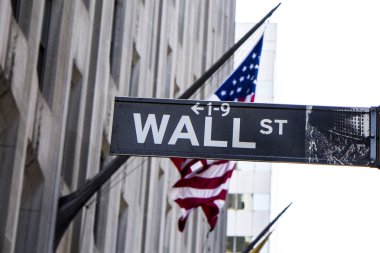Wall street, new york city imzalamak