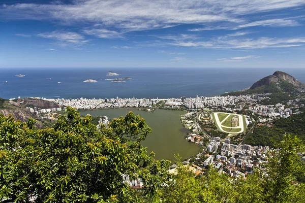 Panorama de Rio de Janeiro Brésil — Photo