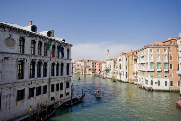 Panorama del Canal Grande — Foto Stock