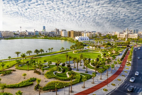 Beautiful Park Summer Jeddah Saudi Arabia — Stock Photo, Image