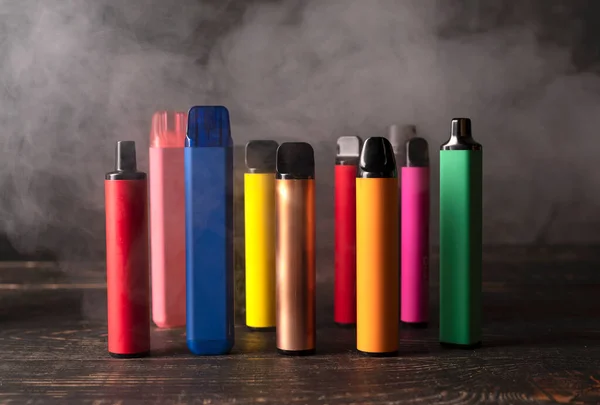 Concept Modern Smoking Vaping Nicotine — Foto de Stock