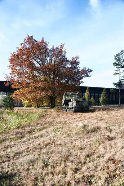 Soesterberg Nizozemsko Října 2021 Exteriér Nizozemského Národního Vojenského Muzea Soesterbergu — Stock fotografie