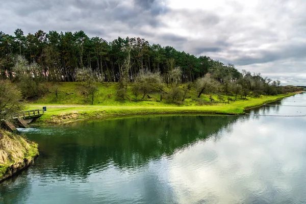 3400 Hektary Amsterdamse Waterleidingduinen Jednou Největších Kontinuálních Pěších Oblastí Nizozemsku — Stock fotografie