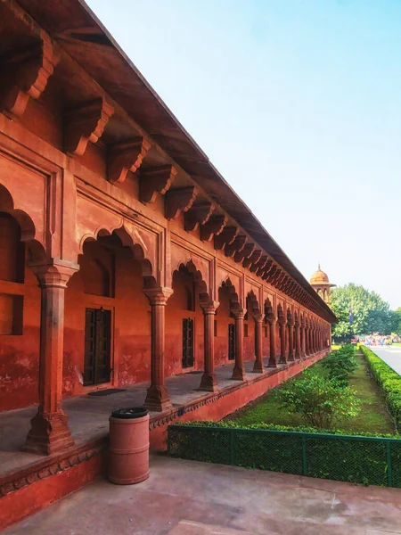 Taj Mahal Tadsch Mahal Great Gate Agra India Red Amazing — Foto de Stock