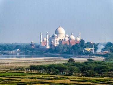Taj Mahal, Agra Kalesi, Uttar Pradesh Eyaleti, Hindistan