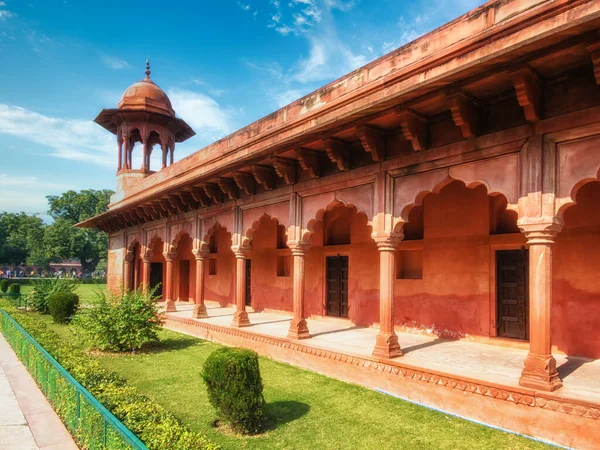 Passage Zum Haupteingang Zum Taj Mahal Agra Delhi Indien Eines — Stockfoto
