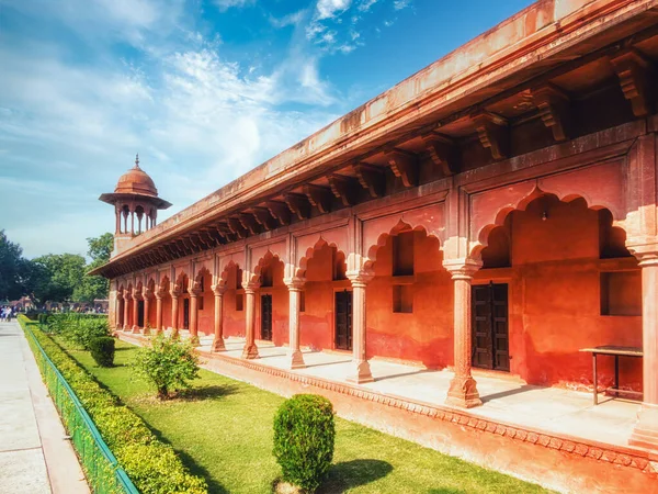 Passage Zum Haupteingang Zum Taj Mahal Agra Delhi Indien Eines — Stockfoto