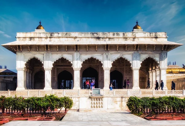 Khas Mahal Und Anguri Bagh Traubengarten Agra Fort Indien — Stockfoto