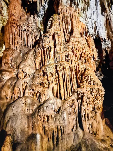 Beautiful Stalactites Trails Postojna Cave Park — Stock Photo, Image