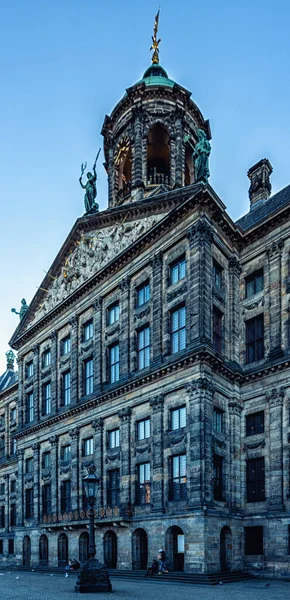 荷兰阿姆斯特丹皇家宫 Koninklijk Paleis — 图库照片