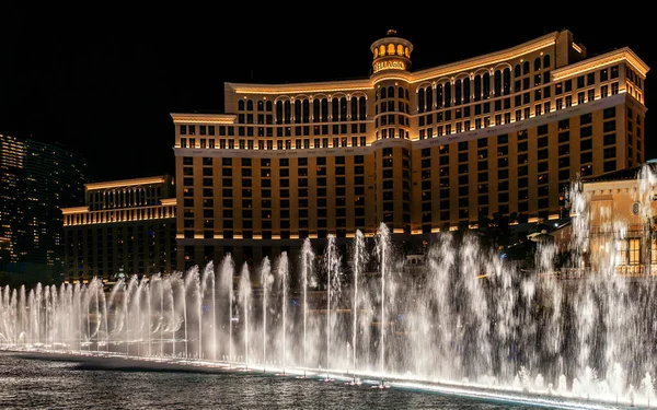 Las Vegas Nevada Usa August 2022 Fountains Bellagio Las Vegas — Stockfoto
