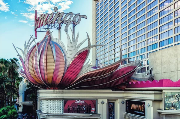 Las Vegas Nevada Usa August 2022 Corner View Flamingo Hotel — ストック写真