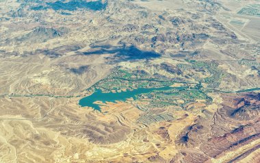 Henderson, Nevada - The Lake Las Vegas Resort, built around an artificial lake in the desert east of Las Vegas.