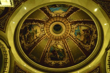 Las Vegas, Nevada, USA - August 01, 2022: The interior of Venetian Hotel in Las Vegas.