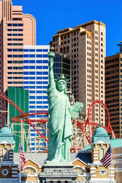 Las Vegas Nevada Usa August 2022 New York Hotel Casino — 스톡 사진