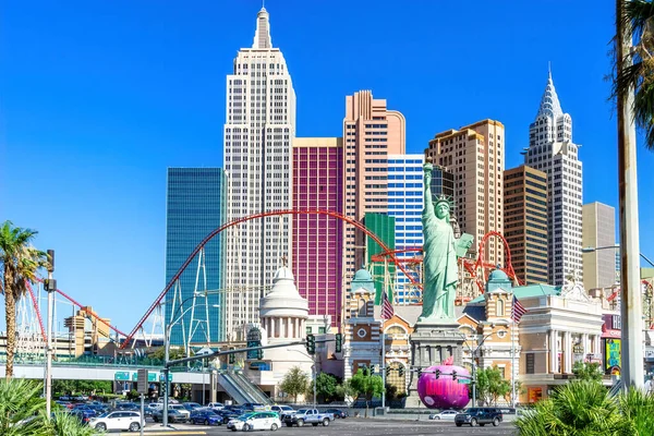 Las Vegas Nevada Usa August 2022 New York Hotel Casino — 스톡 사진