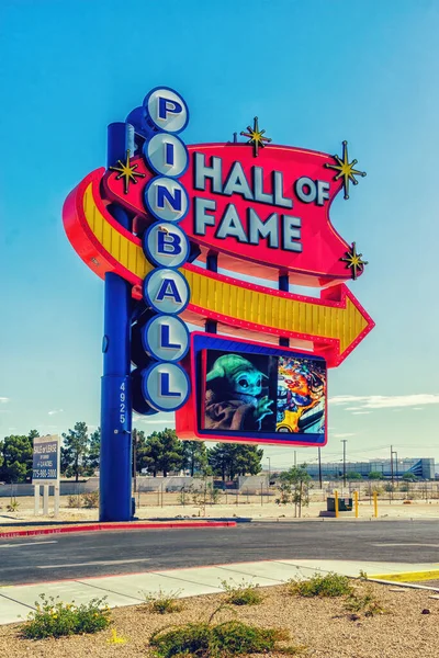 Las Vegas Nevada Usa August 2022 Pinball Hall Fame — Stock fotografie