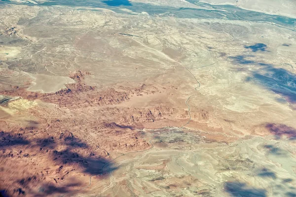 Aerial Shot Red Rock Canyon Nevada — Foto de Stock