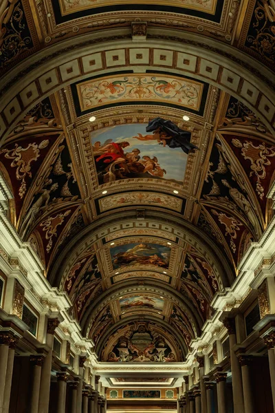 Las Vegas Nevada Usa August 2022 Interior Venetian Hotel Las — Stockfoto