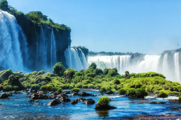 Argentina Iguazu Falls Most Visited Place Argentina — Fotografia de Stock