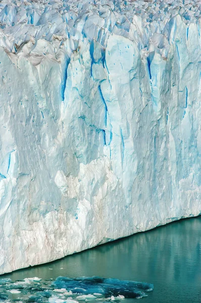 Льодовик Періто Морено Національному Парку Лос Льодовис Патагонії Аргентина Блакитний — стокове фото
