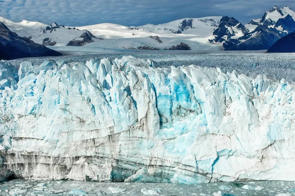 Glaciar Perito Moreno Parque Nacional Los Glaciares Zona Calafate Provincia —  Fotos de Stock