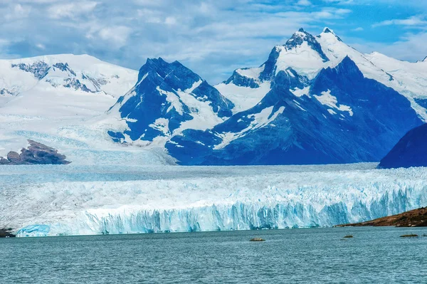 Lodowiec Perito Moreno Park Narodowy Los Glaciares Obszar Calafate Prowincja — Zdjęcie stockowe