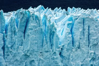 Massive Ice by Perito Moreno in Patagonia Argentina
