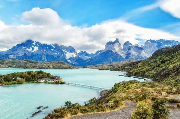 Torres del Paine, Pehoe Gölü, Patagonya, Şili