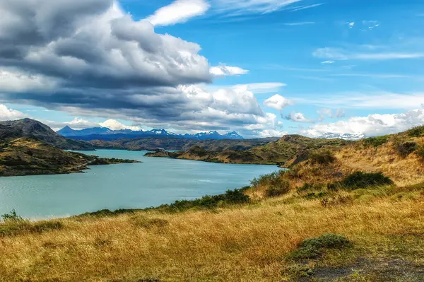 Nature Scene Torres Del Paine National Park Chile Patagonia South — Foto de Stock