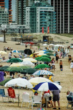 Buenos Aires, Arjantin - 20 Şubat 2008: Buenos Aires Eyaleti 'ndeki insanlar, Arjantin