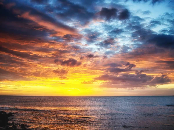 Sunset Beach Buenos Aires Argentina — Stock Photo, Image