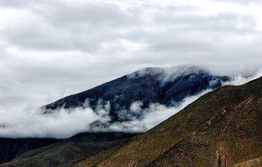Mountain landscape, Shigatse Prefecture, Tibet, China.