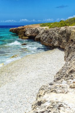 Bonaire, Hollanda Antilleri 'nin batı yakasında bir sahil..