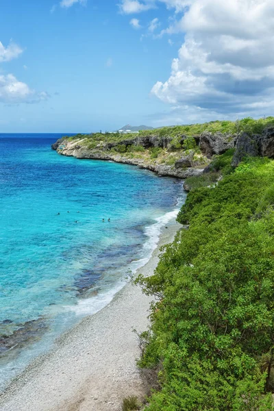1000 Steps Beach Dive Site Bonaire Caribe Holandês — Fotografia de Stock