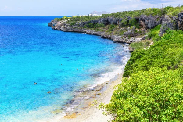 1000 Steps Beach Dive Site Bonaire Caribe Holandés — Foto de Stock