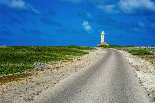Phare Willemstoren Sur Île Néerlandaise Bonaire — Photo