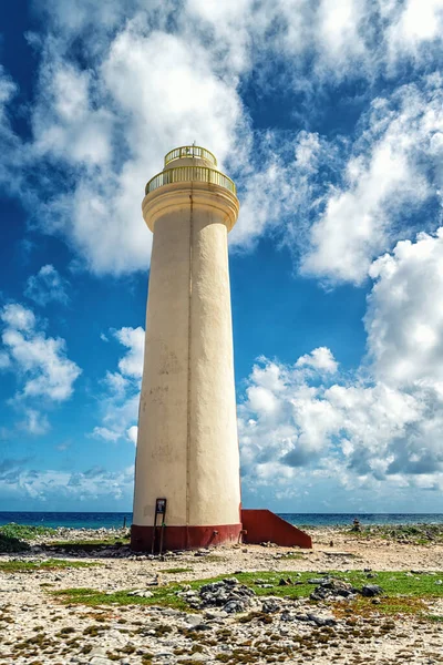 Der Willemstoren Leuchtturm Auf Der Niederländischen Insel Bonaire — Stockfoto