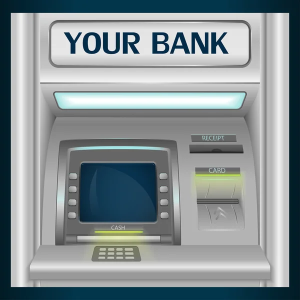 Vector ATM — Stock Vector
