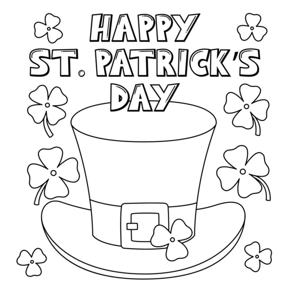 Mutlu Aziz Patricks Günü Leprikon Şapka Rengi