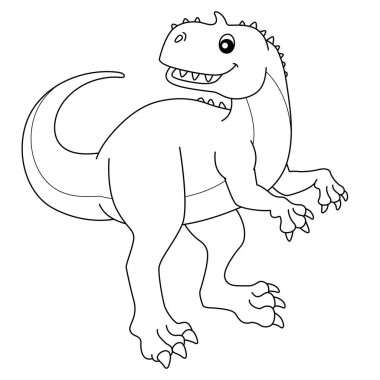 Rajasaurus Çocuklar için Ayırılmış Sayfa