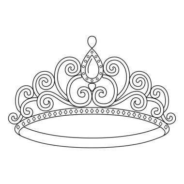 Prenses Crown Renk Sayfası İzole Edildi