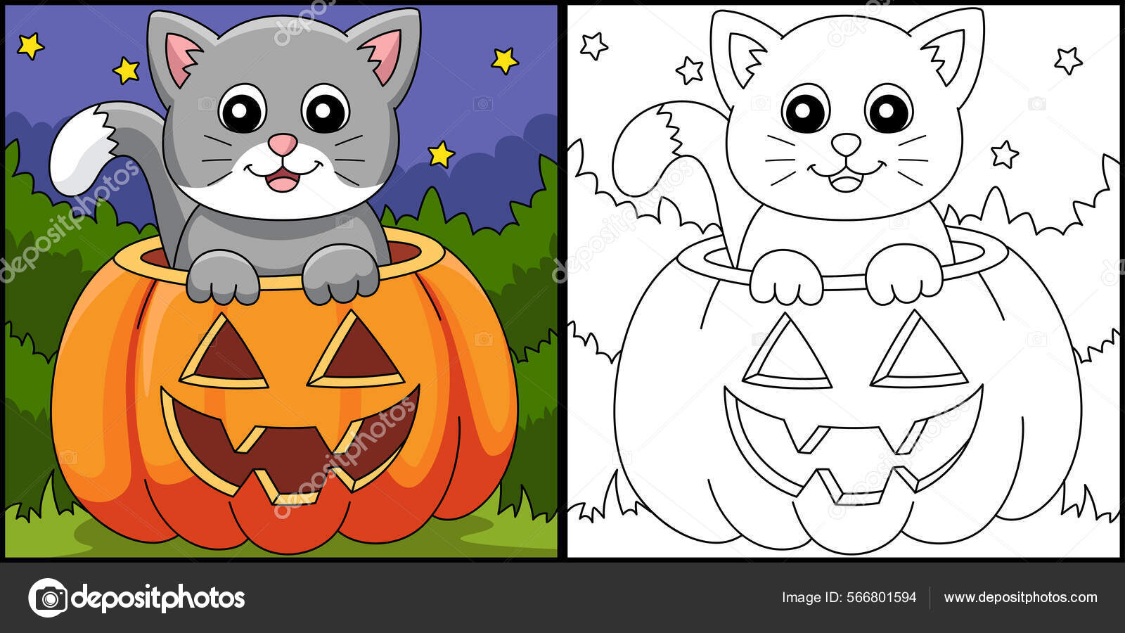 Calabaza halloween para colorear libro imágenes de stock de arte vectorial | Depositphotos Calabaza halloween para colorear libro imágenes de stock de arte vectorial | Depositphotos