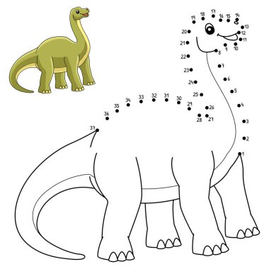 Noktadan Noktaya Brontosaurus Dinozoru izole edildi 