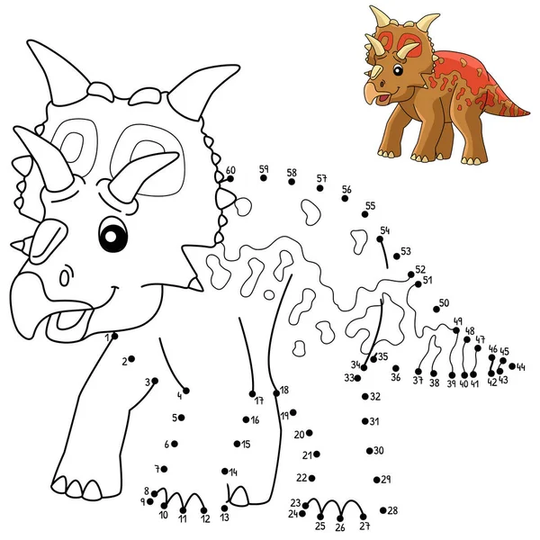 Nokta Xenoceratops Dinozor Renklendirmesi İzole Edildi